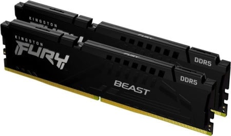 Kingston kf556c40bbk2-16 fury beast ram ddr5 16gb (2x8gb) 5600mhz