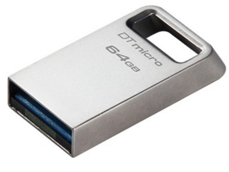 Kingston USB flash memorija DataTraveler micro 128GB/3.2/crna ( DTMC3G2/128GB ) - Img 1