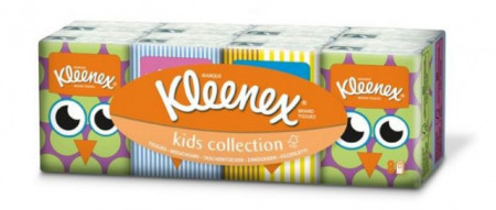 Kleenex dečije papirne maramice pakovanje 8 x 7 komada ( 2080094 ) - Img 1