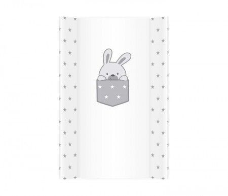 Klups Meka podloga za presvlacenje little bunnies grey - 70cm ( PM70/341 ) - Img 1
