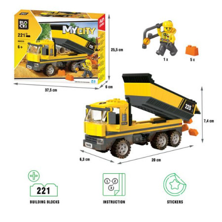Kocke blocki - kamion kiper ( 76/0225 ) - Img 1