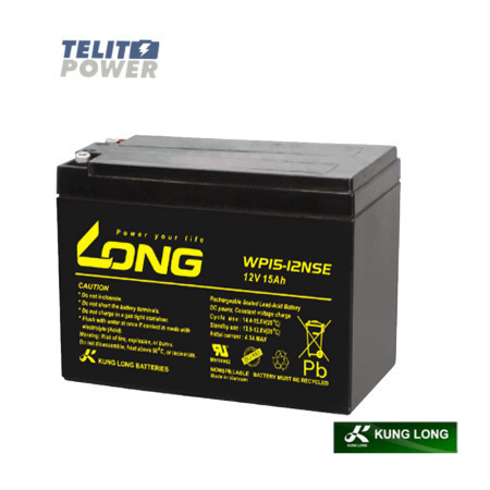 KungLong 12V 15Ah WP15-12NSE LONG M5 BOLT ( 4004 )