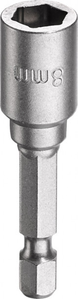 KWB nasadni ključ 8 mm, magnet, E6.3, šestougaoni prihvat ( KWB 49102708 ) - Img 1