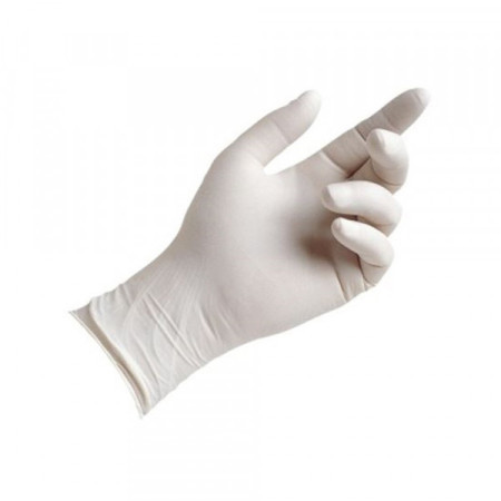 Latex rukavice bez pudera S 1/100 Sinomedic ( E574 )