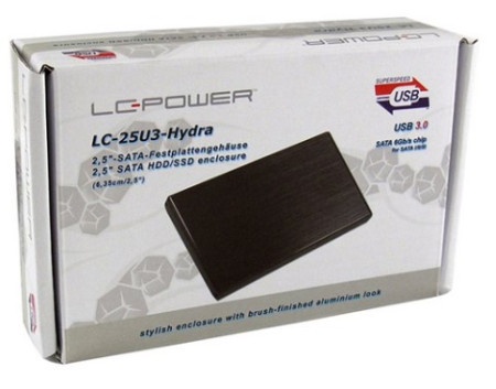 Lc power 2.5" lc-25u3-hydra sata usb3.0 hdd rack ( 17122 )