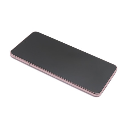 Lcd za samsung g991f galaxy s21 5g + touchscreen + frame phantom pink full org eu (gh82-24716d/24718d) ( LCD7072 )