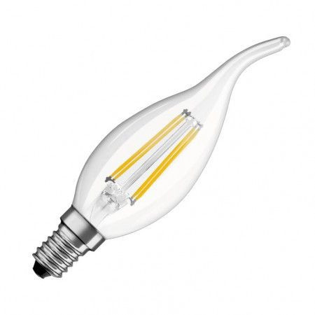 LED filament sijalica sveća toplo bela 3.9W ( LS-C35FL-WW-E14/4 ) - Img 1