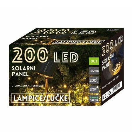 LED Solarni panel 200L, 8 funk ( 52-542000 )