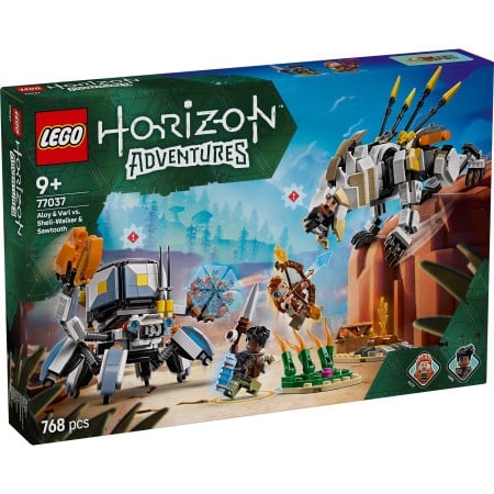 Lego Aloj i Varl protiv Šel-vokera i Sabljozubog ( 77037 )