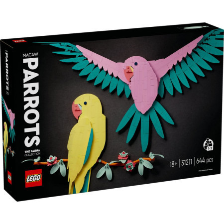 Lego art the fauna collection macaw parrots ( LE31211 )