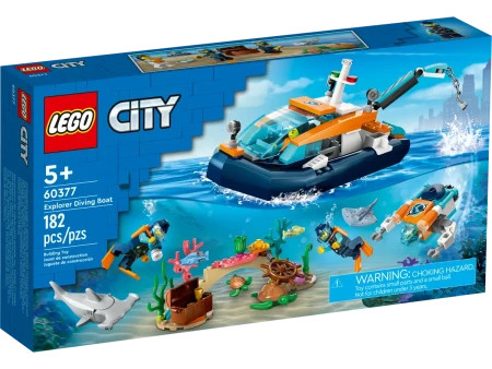 Lego city exploration explorer diving boat ( LE60377 )