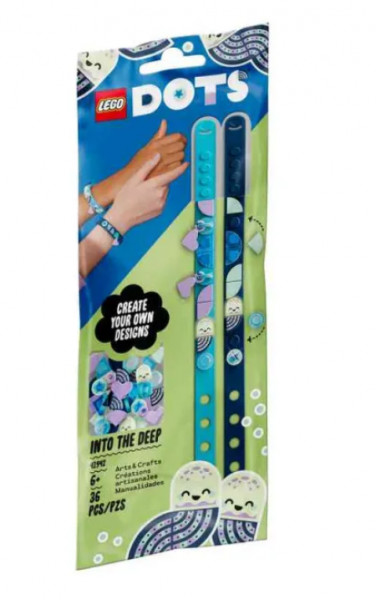 Lego dots into the deep bracelets with charms ( LE41942 ) - Img 1
