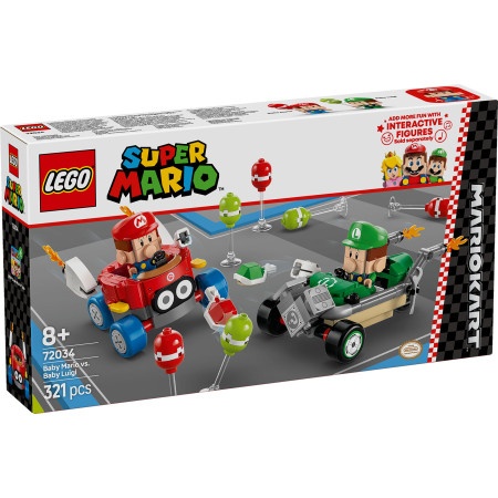 Lego Mario Kart – Beba Mario protiv Bebe Luiđija ( 72034 )