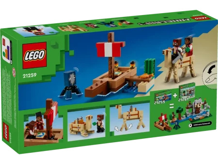 Lego minecraft the pirate ship voyage ( LE21259 )
