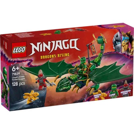 Lego ninjago lloyds green forest dragon ( LE71829 )