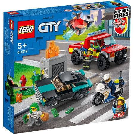 Lego Policijska potera i vatrogasci ( 60319 )