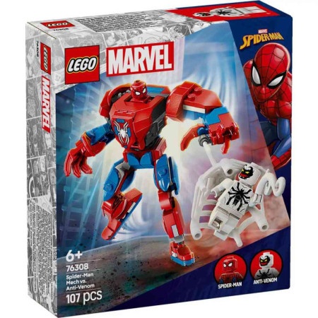 Lego super heroes spider-man mech vs anti-venom ( LE76308 )