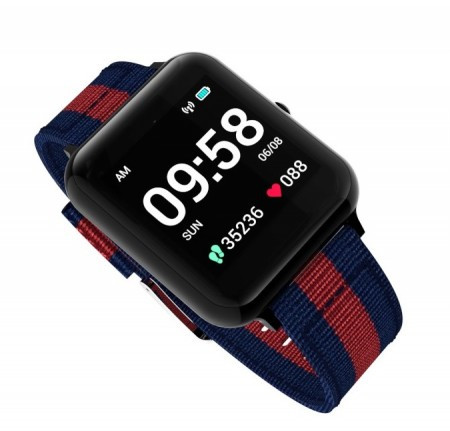 Lenovo S2 color screen smart watch, black - Img 1