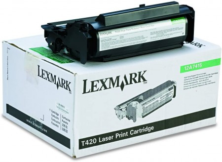 Lexmark toner black 10K ( 12A7415 )