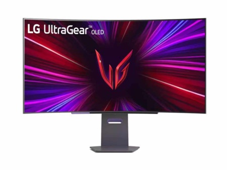 LG 45GS95QE-B 45"/OLED,zakrivljen,21:9/3440x1440/240Hz/0,03ms/HDMIx2,DP,USB/Gsync,freesync Monitor ( 45GS95QE-B.AEU )