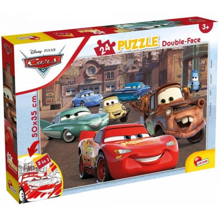 Lisciani 86221 Slagalica 24pcs disney cars slozi i oboji ( 72847 )