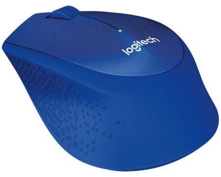 Logitech M330 silent plus wireless plavi miš