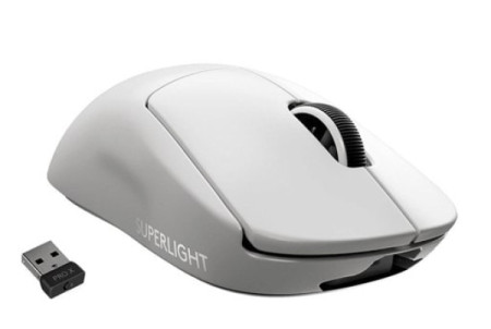 Logitech miš wireless pro X superlight lightspeed beli 910-005942