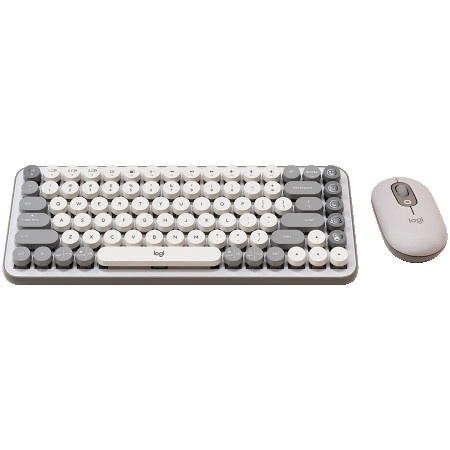 Logitech pop icon combo - off white - us int'l - bt - intnl-973 ( 920-013141 )