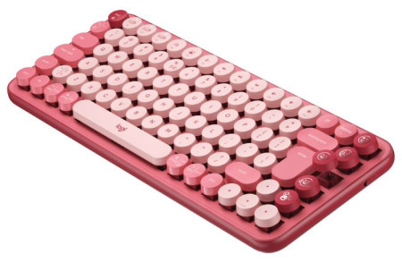 Logitech pop keyboard with emoji, heartbreaker rose - Img 1