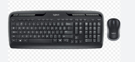 Logitech tastatura + miš MK330 wireless US 920-003989 - Img 1