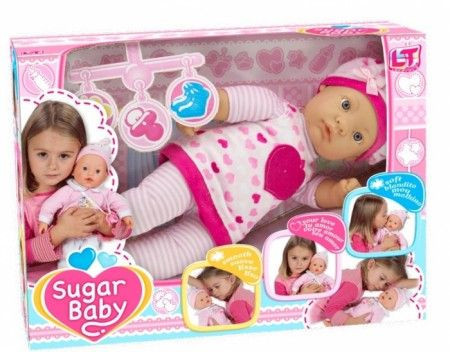 Loko toys lutka beba u roze odelcetu 45cm ( 6240653 ) - Img 1