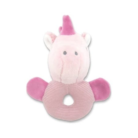 Lorelli plisana zvecka - unicorn pink natural ( 10191330007 )