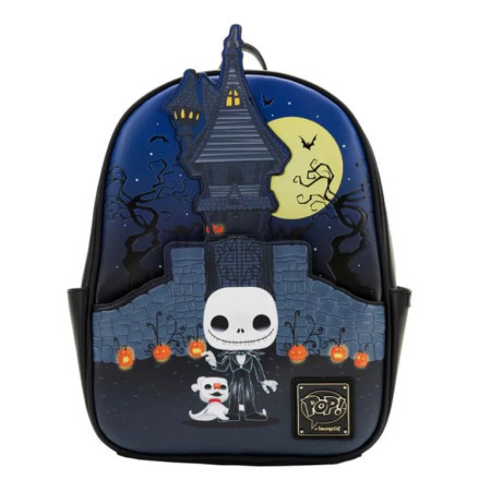 Loungefly Disney Nightmare Before Christmas Jack Skellington House Mini backpack ( 057408 ) - Img 1