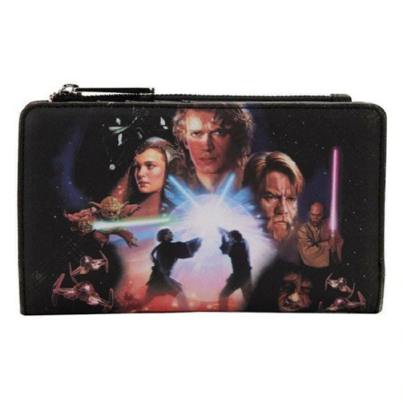 Loungefly Star Wars Trilogy 2 Flap Wallet ( 057423 ) - Img 1