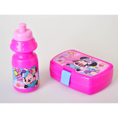 Lunch box, kutija za užinu i flašica, Minnie Mouse, set ( 318813 ) - Img 1