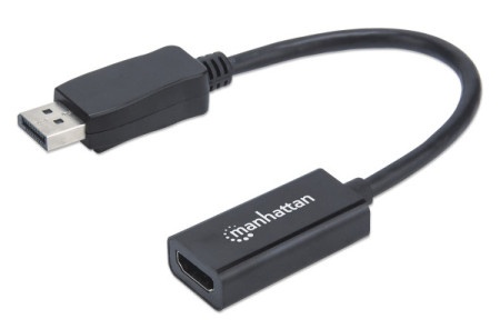 Manhattan 151634 DisplayPort/M - HDMI/F 1080p Crni Adapter