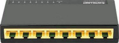 Manhattan network switch 1Gb, 8-Port,Desktop,RJ45,plastic case, crni ( 0001260186 )