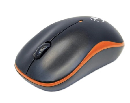 Manhattan Success 179409, Black/Orange Miš Wireless