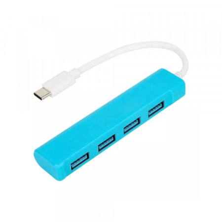 Mark USB hub 4 konektora, 3.0 USB C plavi ( F712 ) - Img 1