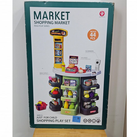 Market, igračka, polica za voće, supermarket,set sa svetlima i zvukom ( 870237 )