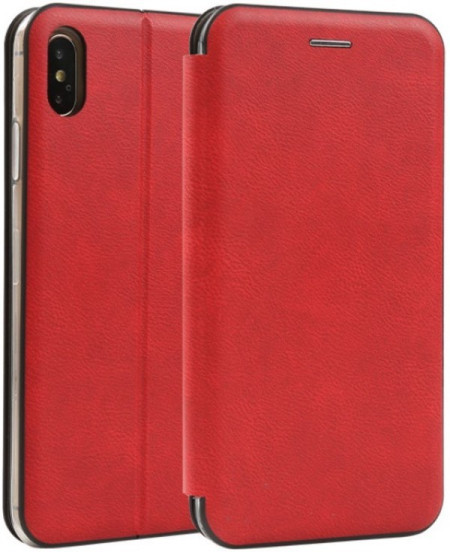 MCLF11-XIAOMI Redmi Note 10 5g Futrola Leather FLIP Red - Img 1