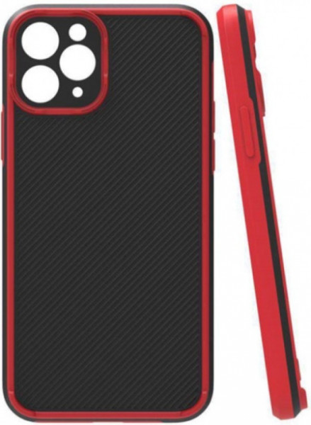 MCTR82-IPHONE XS Max * Futrola Textured Armor Silicone Red (139)