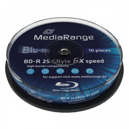 MediaRange MR499 BLU-RAY 25GB BD-R 6X ( 525MR6/Z )