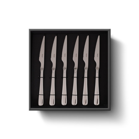 Mehrzer set noževa za šnicle ili pizzu 6kom Aurora ( 502000 )
