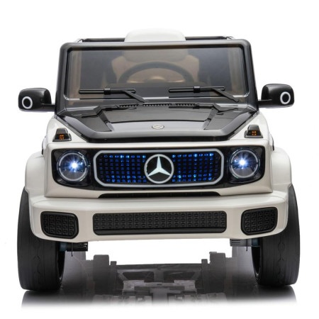 Mercedes EQG 4X4 Beli dečiji automobil na akumulator sa premium opremom ( 11529 )