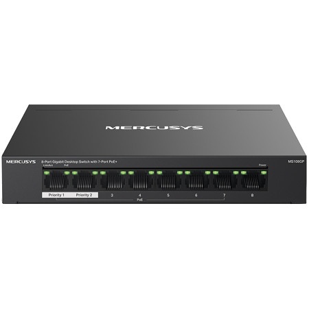 Mercusys MS108GP 8-Port Gigabit Desktop Switch ( MS108GP )