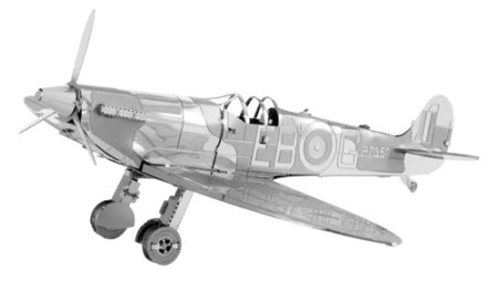 Metal Earth 3D metalna maketa - Britanski lovački avion Spitfire ( 502497 )