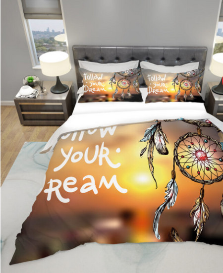 Mey home posteljina follow your dream 3d 200x220cm šarena ( 3D-1401 )