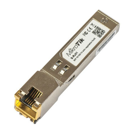 MiktoTik S-RJ01 SFP modul RJ45 10/100/1000Base-T ( 1823 ) - Img 1