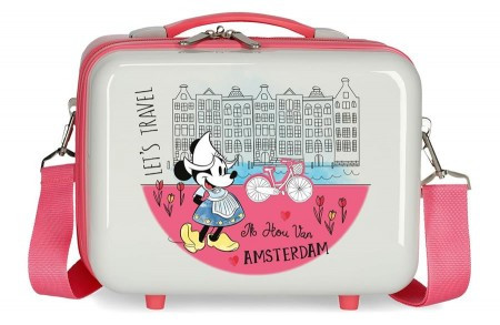 Minnie ABS beauty case pink ( 31.539.21 )
